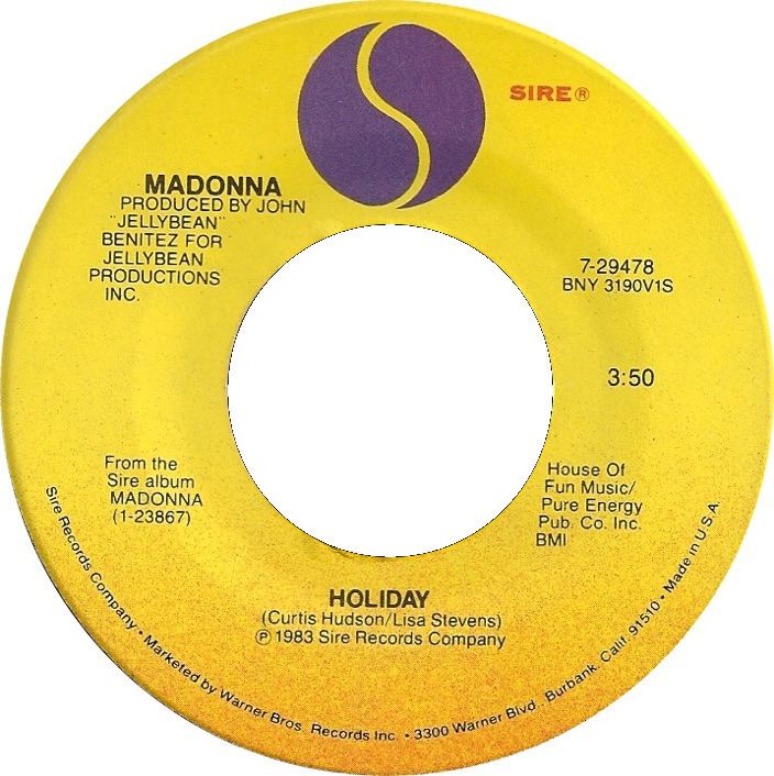 Holiday (Madonna song)