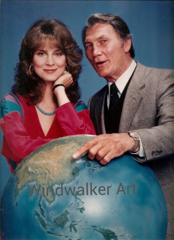 Holly Palance Ripleys Belive It Or Not with Jack Palance and Holly Palance 70s