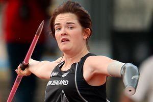 Holly Robinson (athlete) Kiwi Paralympic javelin thrower claims silver Stuffconz