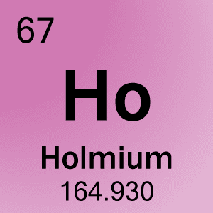 Holmium Element 67 Holmium Science Notes and Projects