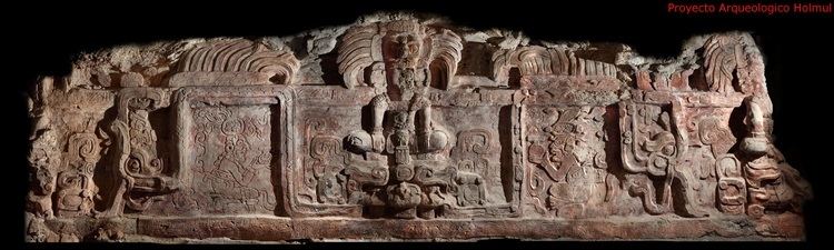 Holmul NEWS Discovery of an Inscribed Temple Facade at Holmul Guatemala