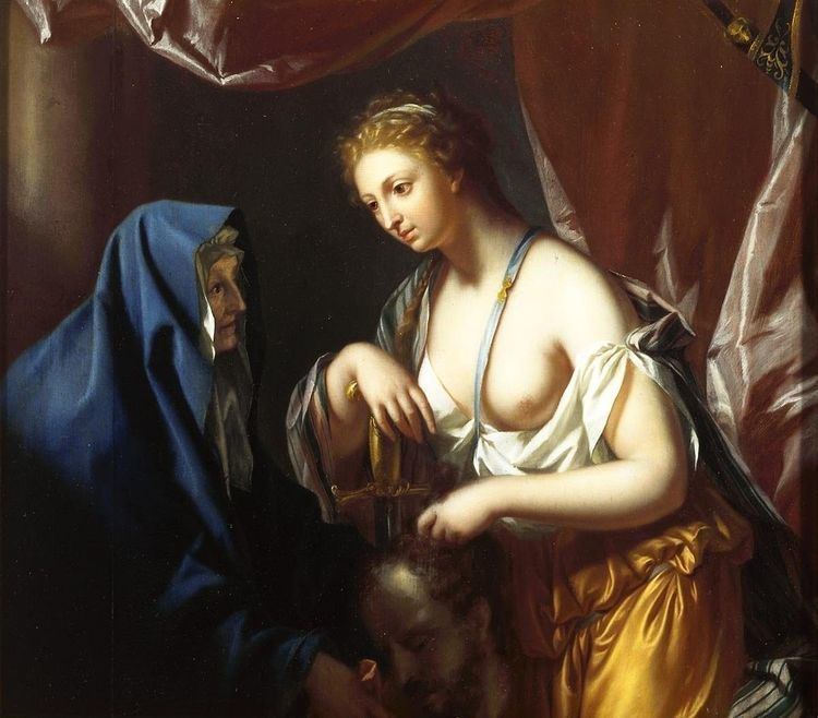 Holofernes 1726 Van Dijk Judith with the Head of Holofernes Judith Yehudit