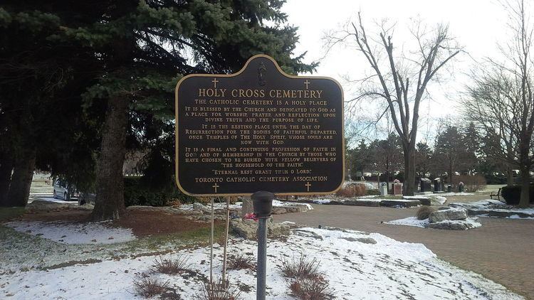 Holy Cross Cemetery, Thornhill, Ontario
