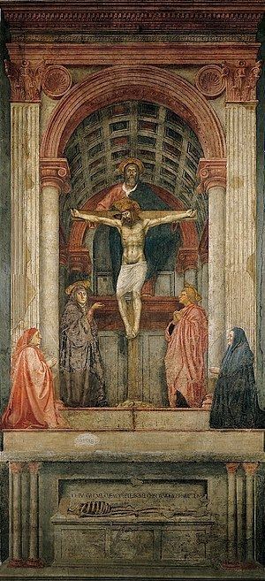 Holy Trinity (Masaccio) httpsuploadwikimediaorgwikipediacommonsthu