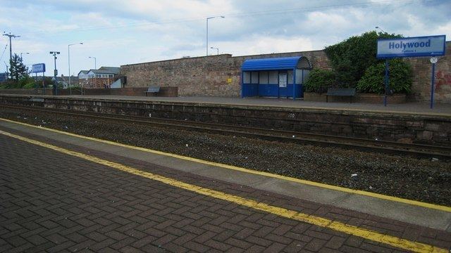 Holywood railway station