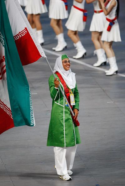 Homa Hosseini Homa Hosseini in Olympics Opening Ceremony Zimbio