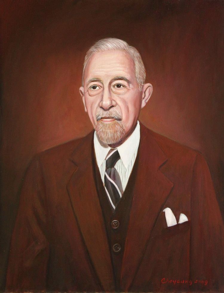 Homer Hulbert Portrait Painting