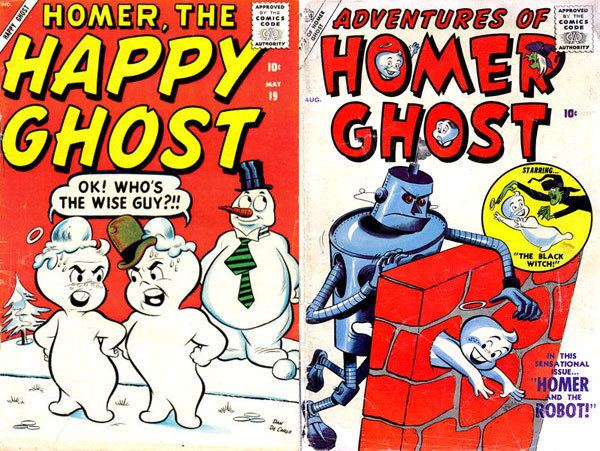 Homer the Happy Ghost The Marvels That Time Forgot HOMER THE HAPPY GHOST 13th