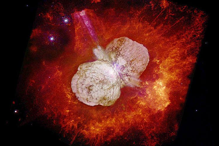 Homunculus Nebula APOD 2008 June 17 Eta Carinae and the Homunculus Nebula