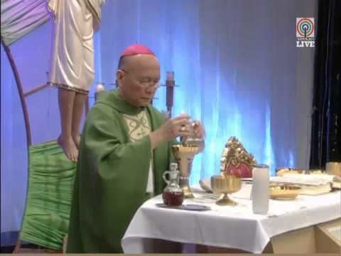 Honesto Ongtioco Sunday TV Mass with Bishop Honesto Ongtioco DD September 29 2013