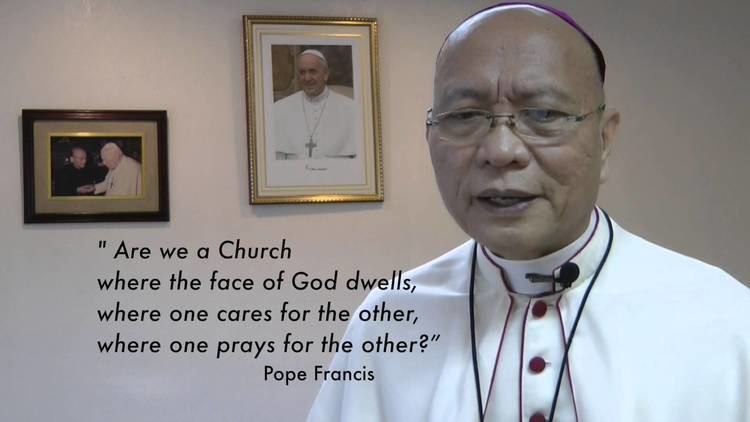 Honesto Ongtioco Message of Bishop Honesto F Ongtioco for the Papal Visit 2015 YouTube
