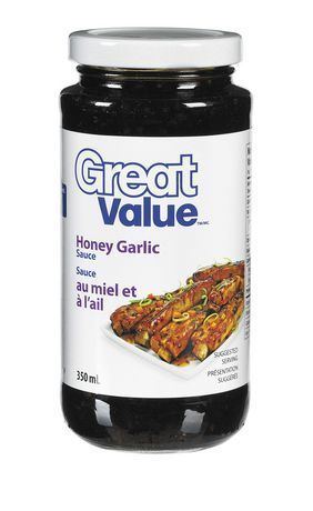 Honey garlic sauce Great Value Honey Garlic Sauce Walmartca