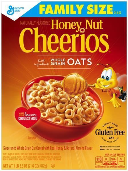Honey Nut Cheerios General Mills Honey Nut Cheerios Cereal Family Size HyVee Aisles