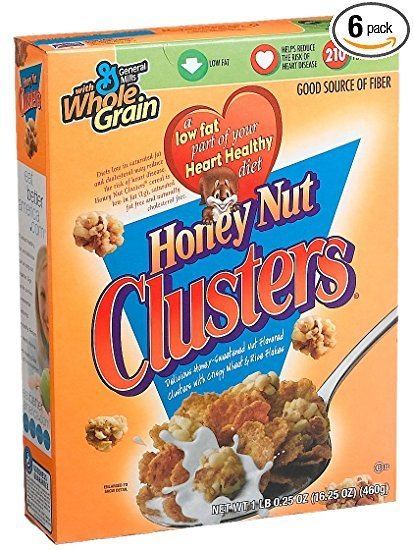 Honey Nut Clusters Amazoncom Honey Nut Clusters 1625Ounce Boxes Pack of 6