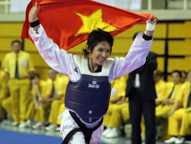 Hoàng Hà Giang N v s taekwondo Hong H Giang mt tui 24 Tui Tr Online