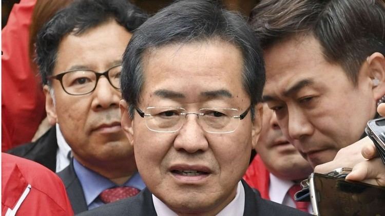 Hong Jun-pyo South Korean presidential candidate Hong Joonpyo denies date rape