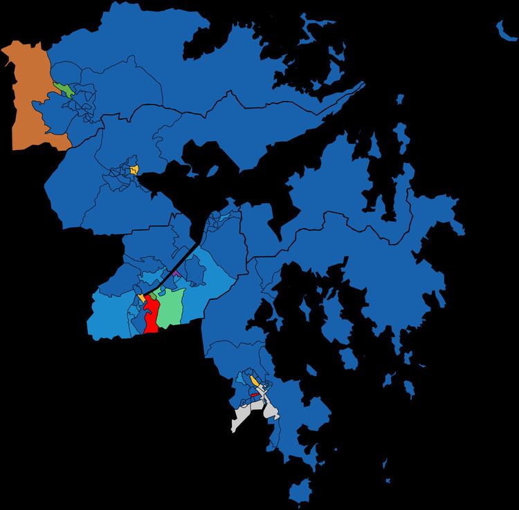 Hong Kong legislative election, 2016 (New Territories East)