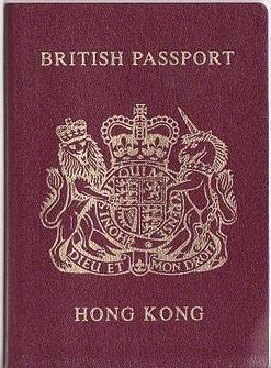 Hong Kong Special Administrative Region passport
