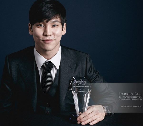 Hong Kwang-ho Musical Actor Hong KwangHo wins whatsonstage award for