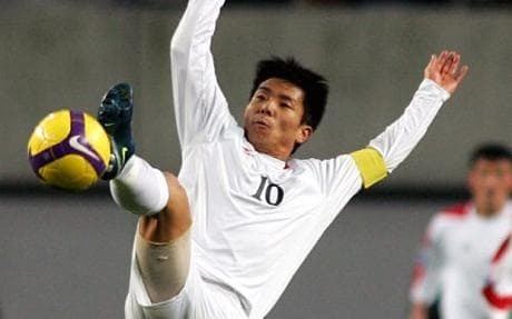 Hong Yong-jo Hong YongJo North Korea star player at World Cup 2010