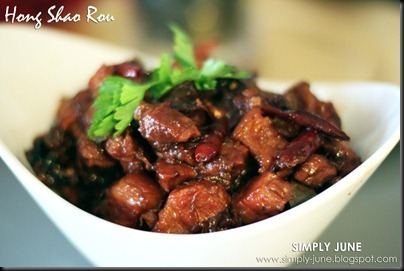 Hongshao rou Simply June Hong Shao Rou Red Cooked Pork Belly