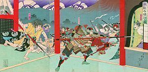 Honnō-ji incident httpsuploadwikimediaorgwikipediacommonsthu