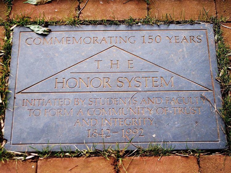 Honor system at the University of Virginia