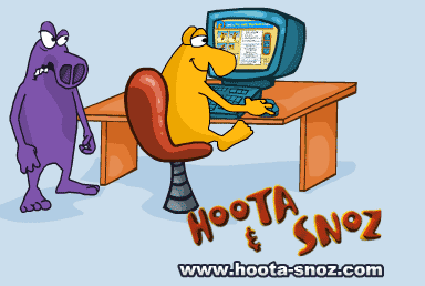 Hoota and Snoz Hoota and Snoz nonflash page