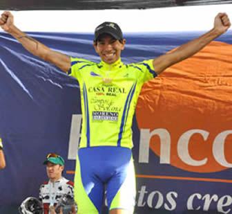 Horacio Gallardo Vuelta a Bolivia de Ciclismo Horacio Gallardo es lider