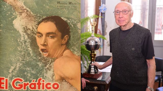 Horacio White Se fue la leyenda de la natacin Horacio White Superdeportivocomar