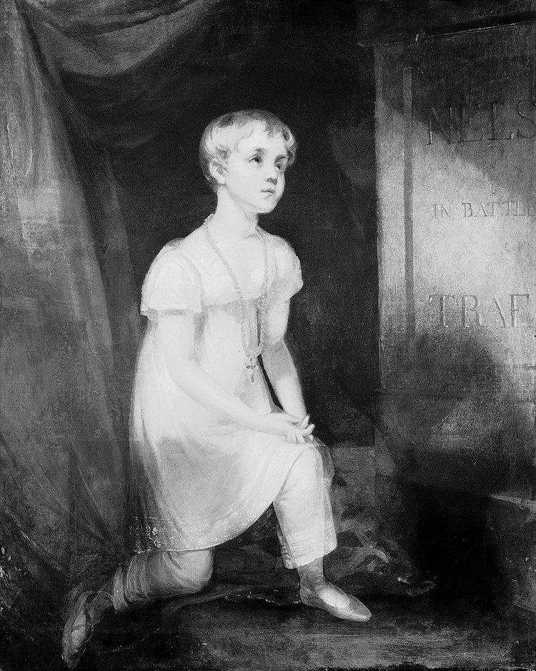 Horatia Nelson Horatia Nelson kneeling before her father39s tomb William