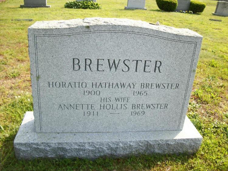 Horatio Hathaway Horatio Hathaway Brewster 1900 1965 Find A Grave Memorial