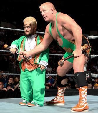 Hornswoggle Finlay et Hornswoggle