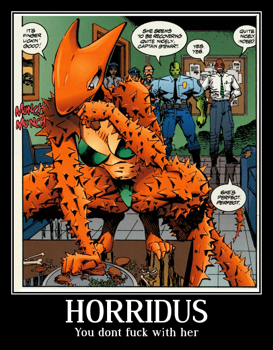 Horridus (comics) Horridus Demotivational Posters Know Your Meme