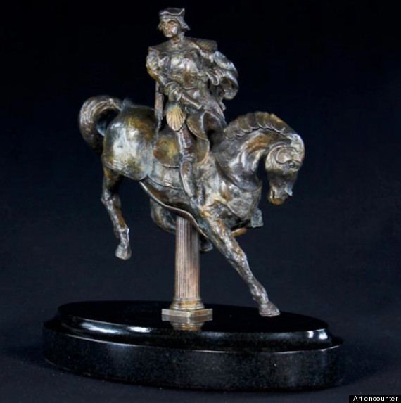 Horse and Rider (Leonardo da Vinci) Horse and Riderquot Discovered Leonardo Da Vinci Sculpture To Be