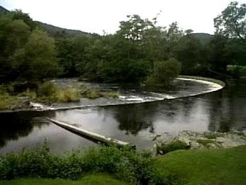 Horseshoe Falls (Wales) Horseshoe falls Llangollen YouTube