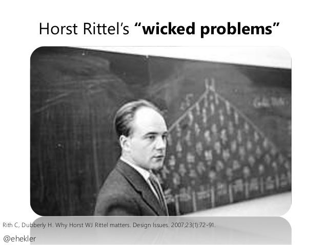 Horst Rittel Enabling Precision Behavior Change via Agile Science