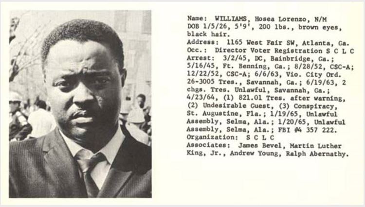 Hosea Williams Hosea Williams Wikipedia the free encyclopedia