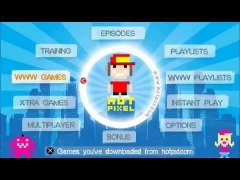 Hot Pixel Hot Pixel Game Intro PSP YouTube