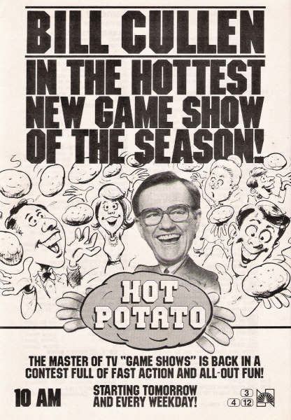 Hot Potato (game show) Things get a little steamy for Bill on Hot Hisssss Potato