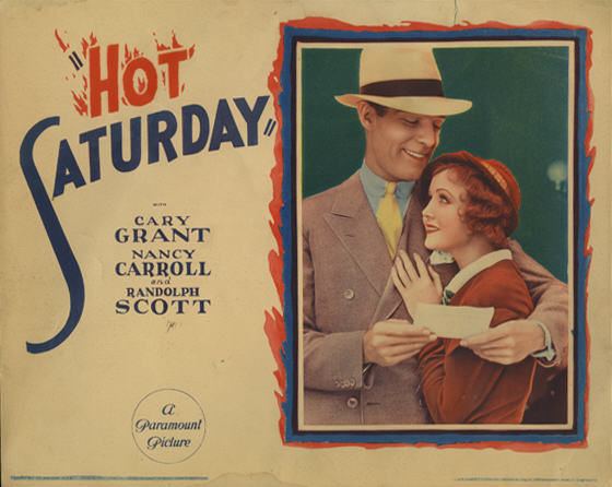 Hot Saturday Hot Saturday 1932 Review with Nancy Carroll and Cary Grant Pre
