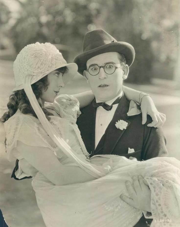 Hot Water (1924 film) Jobyna Ralston and Harold Lloyd Hot Water 1924 Silent Movie Star