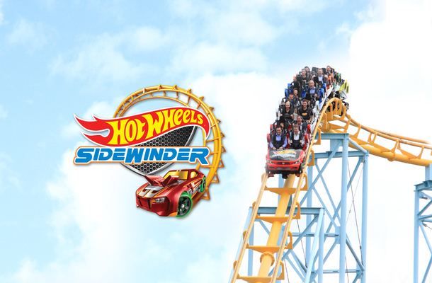 Hot Wheels SideWinder AT DREAMWORLD 10000 FREE HOT WHEELS CARS FOR VISITORS Amusement