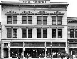 Hotel Metropole (Santa Cruz, California) httpsuploadwikimediaorgwikipediacommonsthu