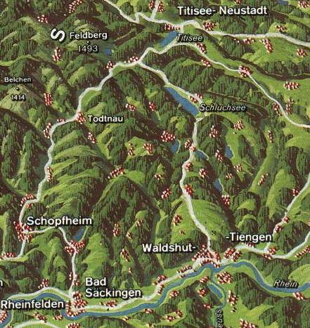 Hotzenwald FreiburgSchwarzwaldde Hotzenwald zwischen Hochrhein und
