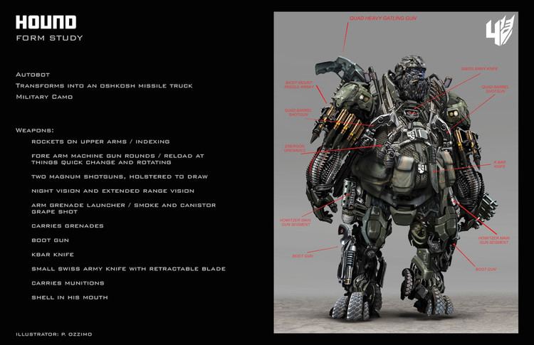 Hound (Transformers) Galvatron Grimlock amp Hound Concept Art TRANSFORMERS AGE OF