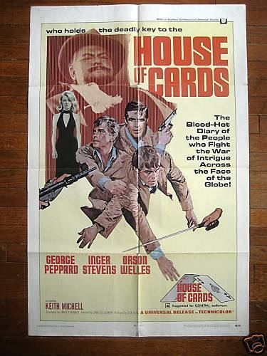 House of Cards (1968 film) Tales of the Easily Distracted HOUSE OF CARDS Little Movie Lost