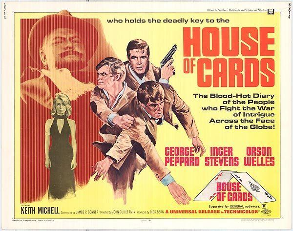 House of Cards (1968 film) House of Cards movie posters at movie poster warehouse moviepostercom