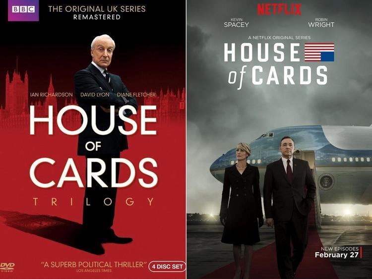 House of Cards (UK TV series) American TV remakes of British shows