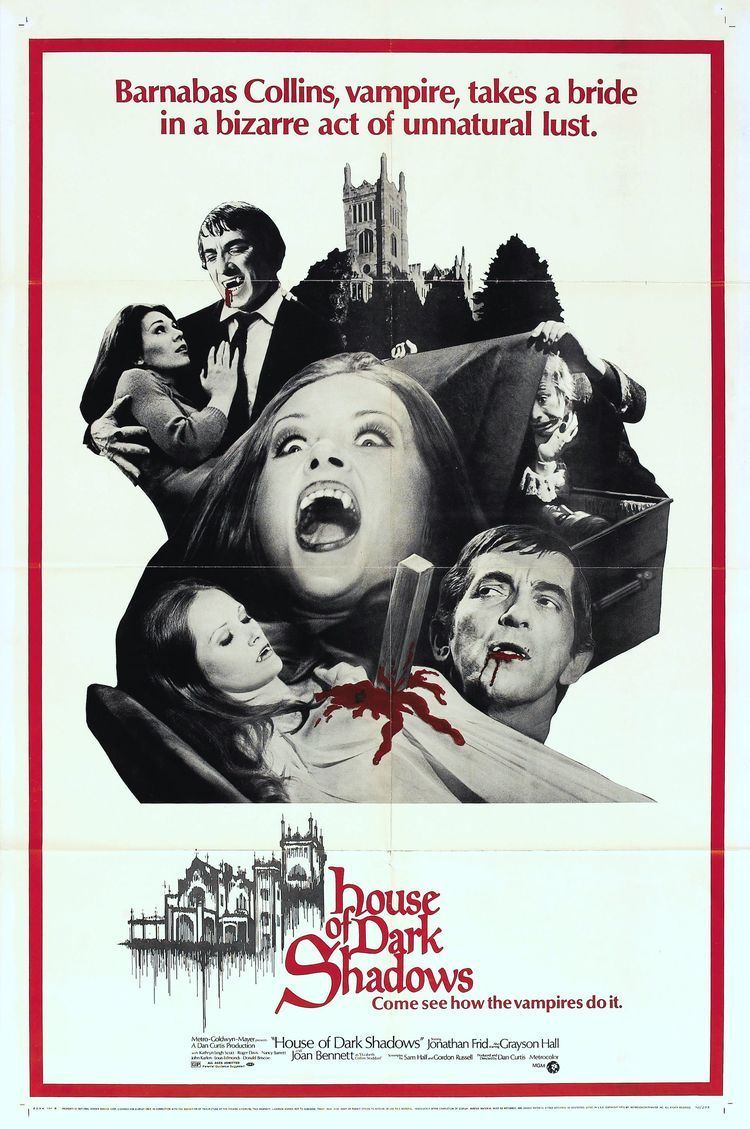 House of Dark Shadows Poster for House of Dark Shadows 1970 USA Wrong Side of the Art